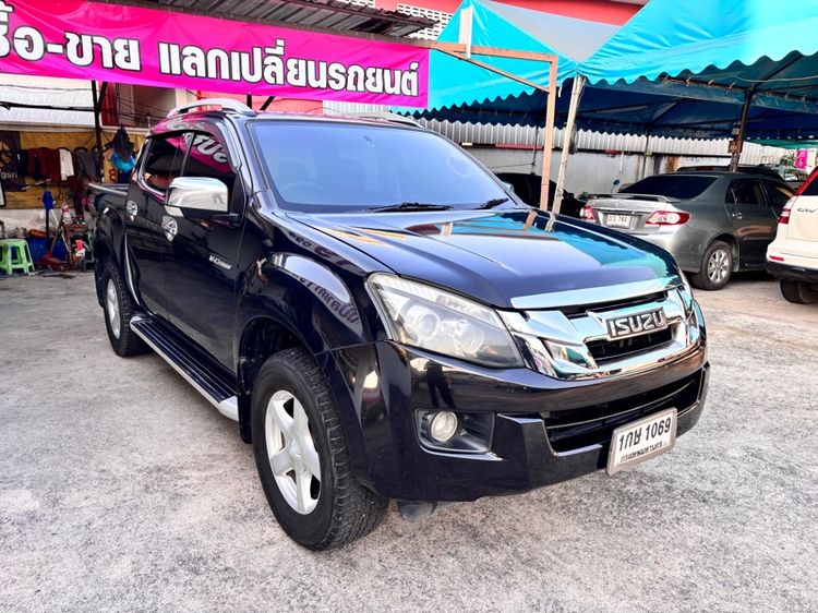 Isuzu D-MAX 2013 3.0 V-Cross Z Prestige 4WD Pickup ดีเซล ไม่ติดแก๊ส เกียร์อัตโนมัติ ดำ รูปที่ 3