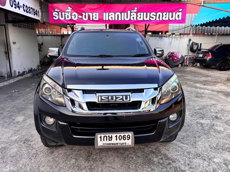 Isuzu D-MAX 2013 3.0 V-Cross Z Prestige 4WD Pickup ดีเซล ไม่ติดแก๊ส เกียร์อัตโนมัติ ดำ รูปที่ 2