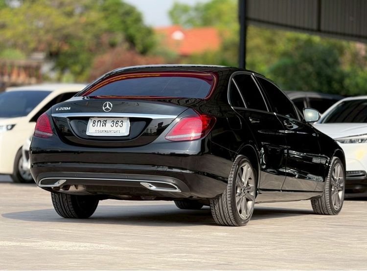 Mercedes-Benz C-Class 2018 C220 Sedan ดีเซล ไม่ติดแก๊ส เกียร์อัตโนมัติ ดำ รูปที่ 4