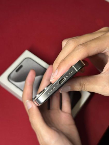  iPhone 15pro 128GB ราคา 20000 บาท  เครื่องศูนย์ไทย เครื่องเดิมๆ มีกล่องขาดสาย  สภาพเหมือนใหม่ เบต้าแบต 79   รูปที่ 7