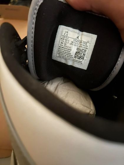 Nike Air Jordan 1 Mid LT smoke grey รูปที่ 2