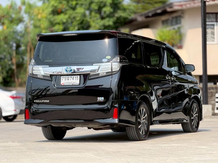 Toyota Vellfire 2015 2.5 E-Four Hybrid 4WD Van ไฮบริด ไม่ติดแก๊ส เกียร์อัตโนมัติ เทา รูปที่ 4