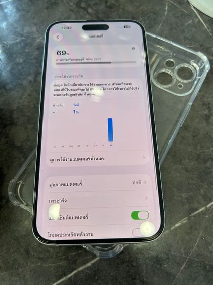 ขออนุญาต ขาย iphone 15plus 128g สุขภาพแบต88มีแค่เครื่อง ไม่มีตำหนิ ใช้งานปกติ นัดรับ กทม  17500บาท รูปที่ 3