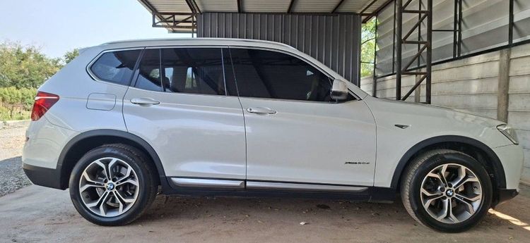 BMW X3 2015 2.0 xDrive20d Highline 4WD ดีเซล ไม่ติดแก๊ส เกียร์อัตโนมัติ ขาว รูปที่ 3