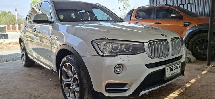 BMW X3 2015 2.0 xDrive20d Highline 4WD ดีเซล ไม่ติดแก๊ส เกียร์อัตโนมัติ ขาว รูปที่ 4