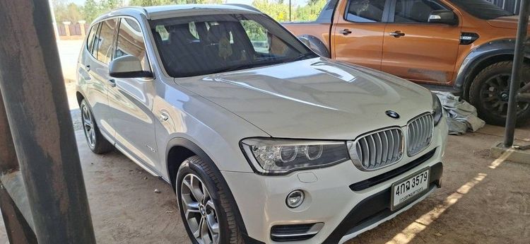 รถ BMW X3 2.0 xDrive20d Highline 4WD สี ขาว
