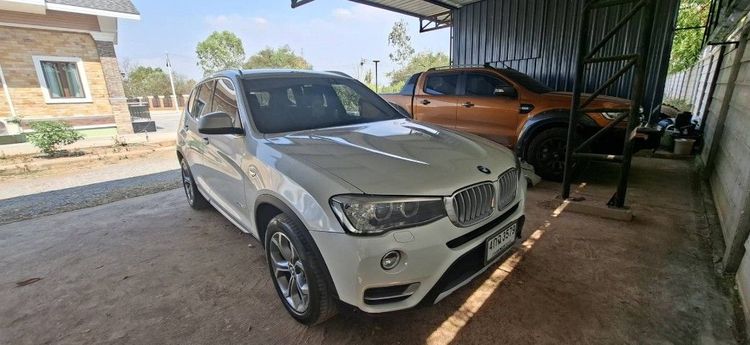 BMW X3 2015 2.0 xDrive20d Highline 4WD ดีเซล ไม่ติดแก๊ส เกียร์อัตโนมัติ ขาว รูปที่ 2