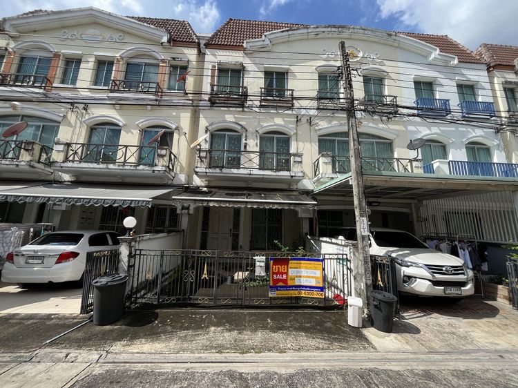 💟 ทาวน์เฮาส์ 3 ชั้น โครงการกลางเมือง เดอะปารีส พระราม 9-รามคำแหง 💟