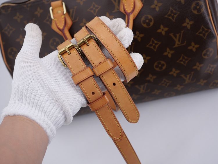 Louis Vuitton Speedy Bandoulière 35 Monogram DC14 รุ่นหูนูน รูปที่ 4