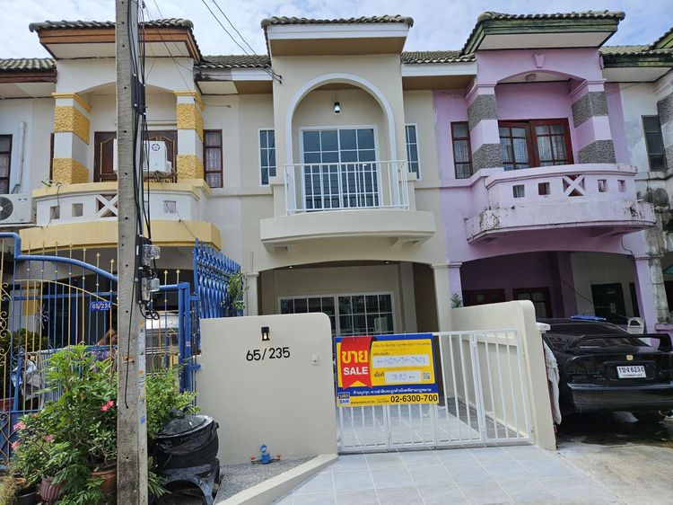 💟 ทาวน์เฮ้าส์ โครงการมณีวรรณ (นิวเวิลด์วิลล์) บางบัวทอง : ปรับปรุงใหม่ 💟