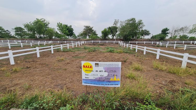 💟 ที่ดินเปล่า โครงการอยุธยาวังทอง 💟 รูปที่ 2