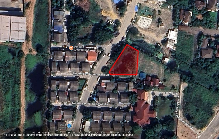 💟 ที่ดินเปล่า โครงการไรมอนด์พาร์ค บางพลี 💟 รูปที่ 2