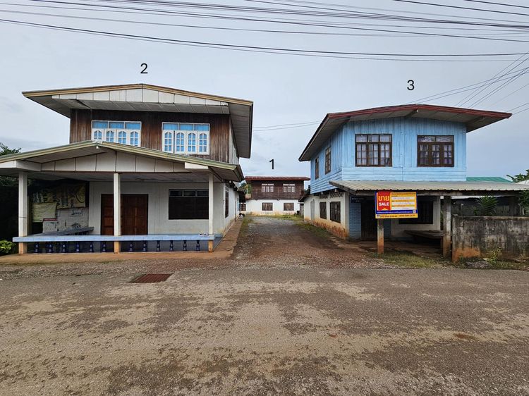 💟 บ้านครึ่งตึกครึ่งไม้ 2 ชั้น บ้านหนองผำ เลย 💟