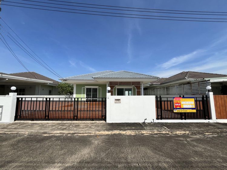 💟 บ้านแฝดชั้นเดียว โครงการบ้านชีวา ราชบุรี 💟