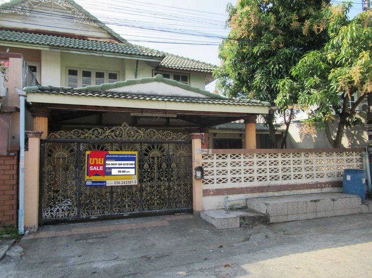 💟 บ้านเดี่ยว (ลักษณะบ้านแฝด) โครงการพฤกษา 8 นครชัยศรี นครปฐม 💟