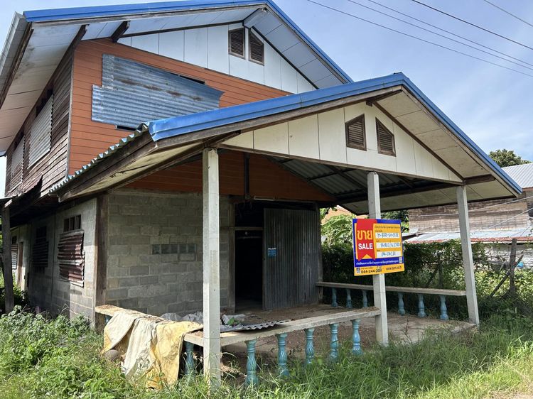 💟 บ้านครึ่งตึกครึ่งไม้ 2 ชั้น ห้วยราช บุรีรัมย์ 💟 รูปที่ 3