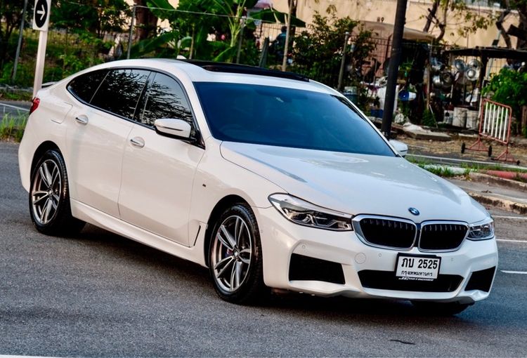 BMW Series 6 2018 630d Sedan ดีเซล ไม่ติดแก๊ส เกียร์อัตโนมัติ ขาว รูปที่ 3