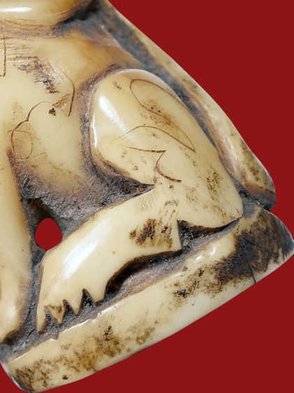 (ปรับลดราคาลง)ให้เช่า สุดยอดเครื่องราง ของขลัง เสือหน้าแมว หลวงพ่อปาน วัดคลองด่าน  จารเต็มครบสูตร สวย รูปที่ 4