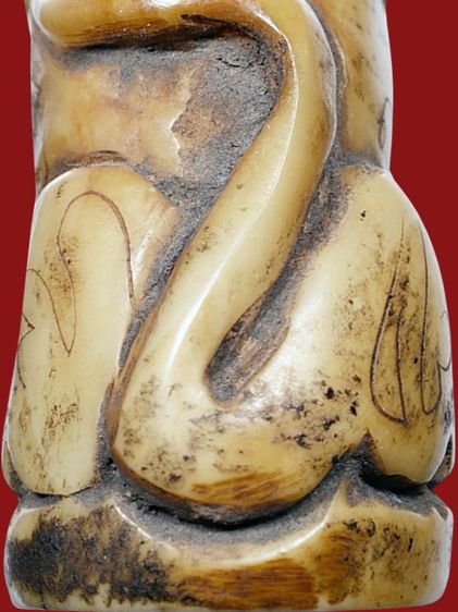 (ปรับลดราคาลง)ให้เช่า สุดยอดเครื่องราง ของขลัง เสือหน้าแมว หลวงพ่อปาน วัดคลองด่าน  จารเต็มครบสูตร สวย รูปที่ 12