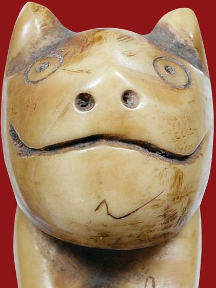 (ปรับลดราคาลง)ให้เช่า สุดยอดเครื่องราง ของขลัง เสือหน้าแมว หลวงพ่อปาน วัดคลองด่าน  จารเต็มครบสูตร สวย รูปที่ 8