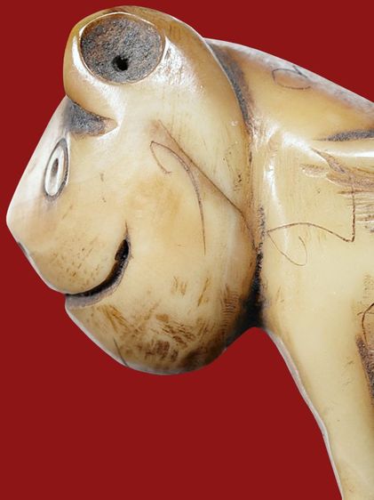 (ปรับลดราคาลง)ให้เช่า สุดยอดเครื่องราง ของขลัง เสือหน้าแมว หลวงพ่อปาน วัดคลองด่าน  จารเต็มครบสูตร สวย รูปที่ 2