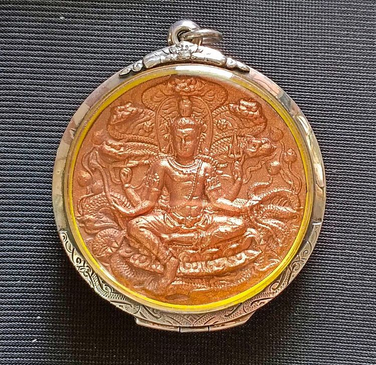 ยกชุด ๓ องค์หรือแยกองค์ ปิดตาศรีมหาราชพังพะกาฬ จตุคามรามเทพ  รูปที่ 7