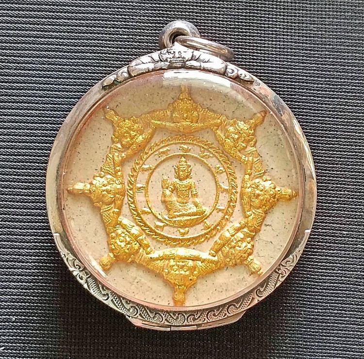 ยกชุด ๓ องค์หรือแยกองค์ ปิดตาศรีมหาราชพังพะกาฬ จตุคามรามเทพ  รูปที่ 12