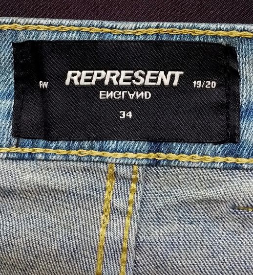 ยีนส์ REPRESENT (ENGLAND) แท้ สวยมาก รูปที่ 8