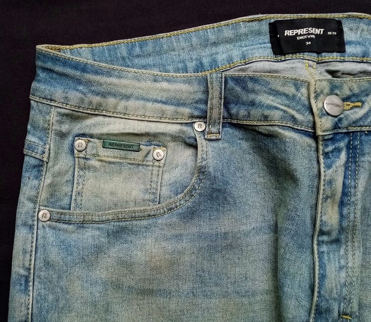 ยีนส์ REPRESENT (ENGLAND) แท้ สวยมาก รูปที่ 7
