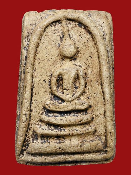 องค์ครู-ให้เช่าบูชา สมบัติบ้าน พระเบญจภาคี พระสมเด็จวัดระฆัง พิมพ์เจดีย์เอียง เนื้อเก่า รักรา รูปที่ 6