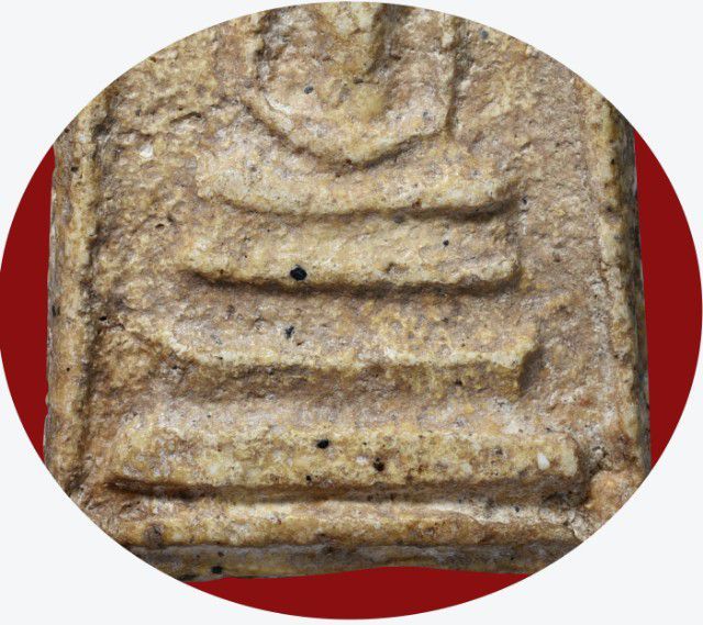 เนื้อแกร่ง ธรรมชาติ พระสมเด็จวัดระฆัง พิมพ์ใหญ่ เก่า รูปที่ 5