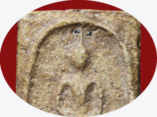 เนื้อแกร่ง ธรรมชาติ พระสมเด็จวัดระฆัง พิมพ์ใหญ่ เก่า รูปที่ 4