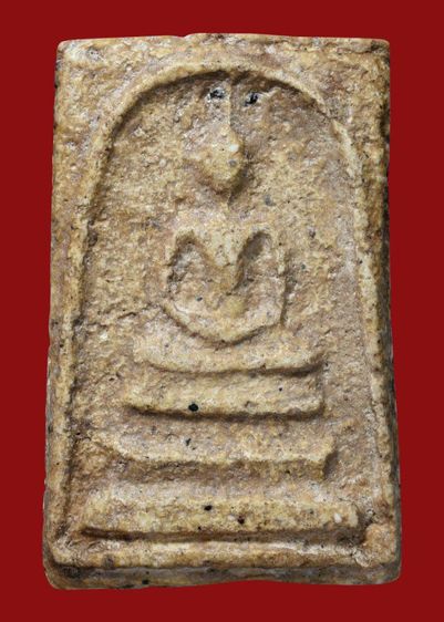 เนื้อแกร่ง ธรรมชาติ พระสมเด็จวัดระฆัง พิมพ์ใหญ่ เก่า รูปที่ 9