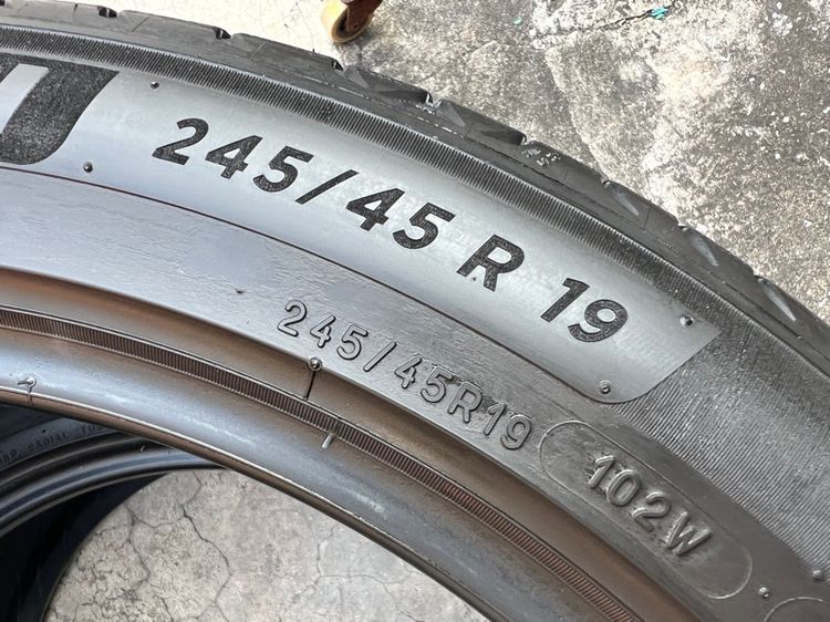 ยาง Michelin Primacy4 245 45 19 คู่ 1600 บาท สภาพดี รูปที่ 7