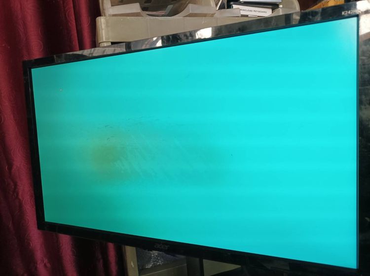 จอคอมก็ดีทีวีก็ได้ ACER 24 นิ้ว ขาตั้งปรับขึ้นลงได้ ตำหนิฟิมล์กลางจอเสื่อมแต่ใช้งานได้ปกติ ขายตามสภาพเพียง 590 บาท  รูปที่ 12