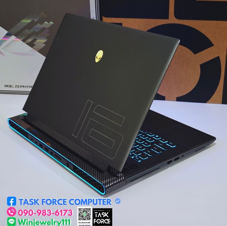 (RTX 4090) ALIENWARE  M16 DARK METALLIC MOON รูปที่ 8