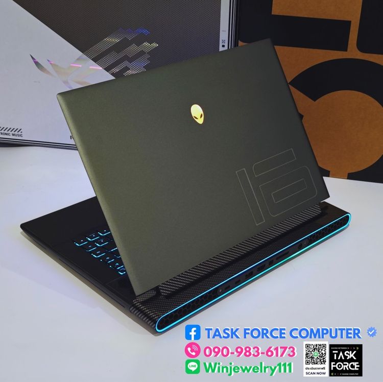 (RTX 4090) ALIENWARE  M16 DARK METALLIC MOON รูปที่ 10
