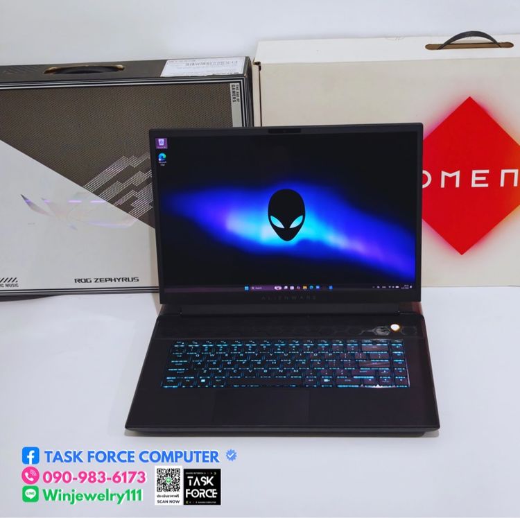 (RTX 4090) ALIENWARE  M16 DARK METALLIC MOON รูปที่ 11