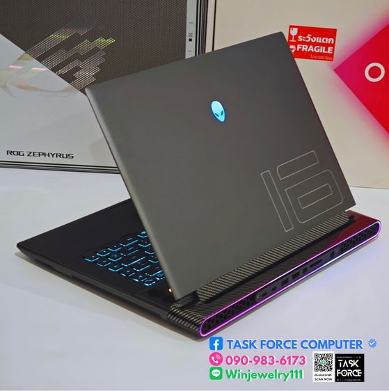 (RTX 4090) ALIENWARE  M16 DARK METALLIC MOON รูปที่ 9
