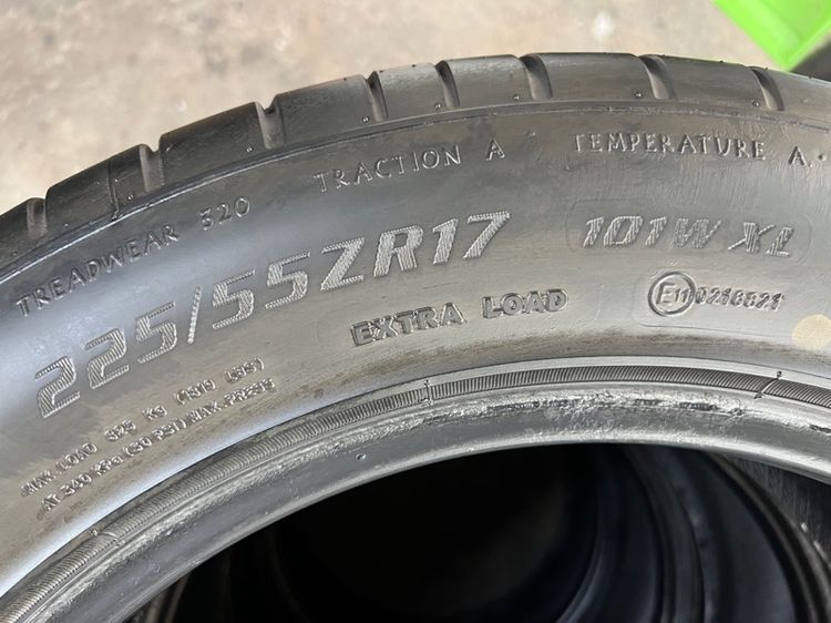 ยาง OTANI 225 55 17 เส้น 500 บาท สภาพดี  รูปที่ 5