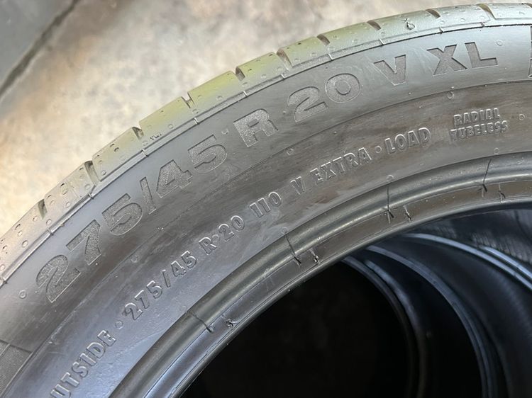 ยาง Continantal 275 45 20 เส้น 800 บาท สภาพดี รูปที่ 6