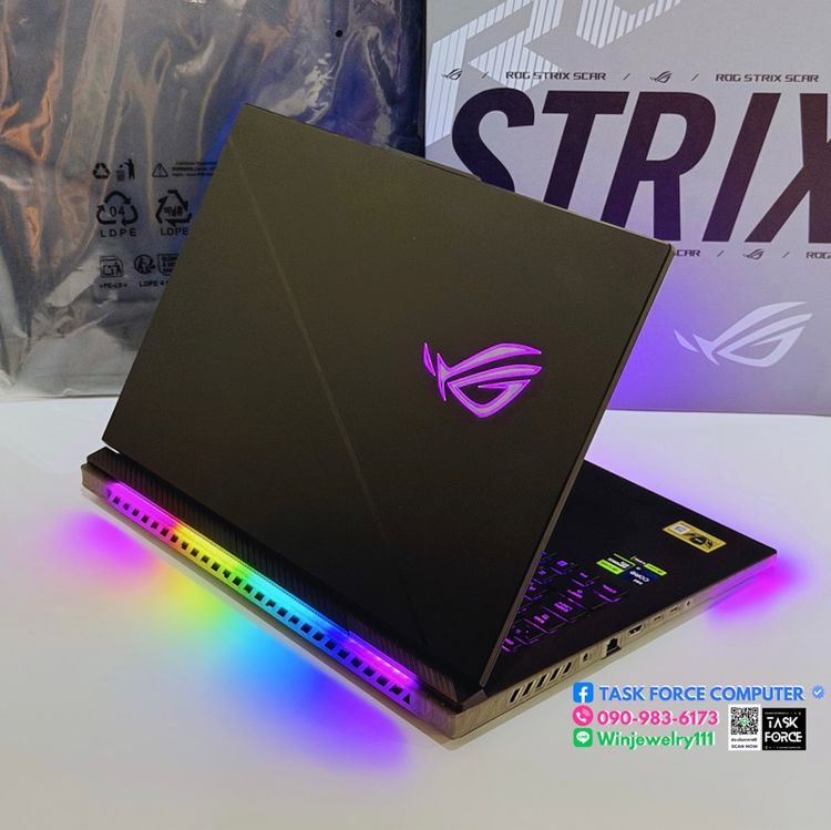 (RTX 4090) ASUS ROG STRIX SCAR 18 G834JYR-R6052W (OFF BLACK) รูปที่ 7