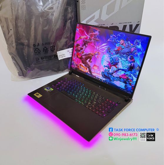 (RTX 4090) ASUS ROG STRIX SCAR 18 G834JYR-R6052W (OFF BLACK) รูปที่ 11