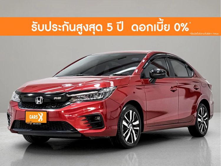 Honda City 2020 1.0 RS Sedan เบนซิน ไม่ติดแก๊ส เกียร์อัตโนมัติ แดง