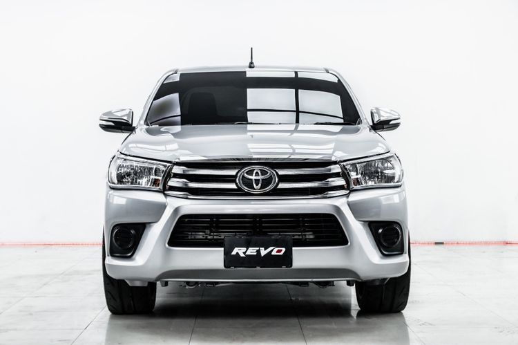 Toyota Hilux Revo 2015 2.4 E Pickup ดีเซล ไม่ติดแก๊ส เกียร์ธรรมดา เทา รูปที่ 4