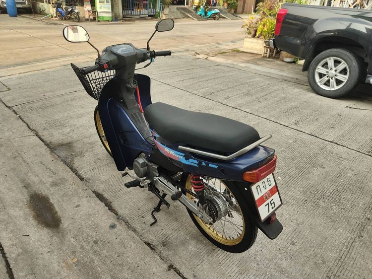 🛵ยังไงก็ขาย SUZUKI-LOVE ปี 40 เครื่องดี สีสวย สตาร์ทเท้า(งดต่อ) เล่มชุดโอนครบ+เปลี่ยนถ่ายน้ำมันเครื่องฟรี ส่งฟรี30 ก.ม รูปที่ 6
