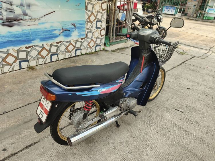 🛵ยังไงก็ขาย SUZUKI-LOVE ปี 40 เครื่องดี สีสวย สตาร์ทเท้า(งดต่อ) เล่มชุดโอนครบ+เปลี่ยนถ่ายน้ำมันเครื่องฟรี ส่งฟรี30 ก.ม รูปที่ 7
