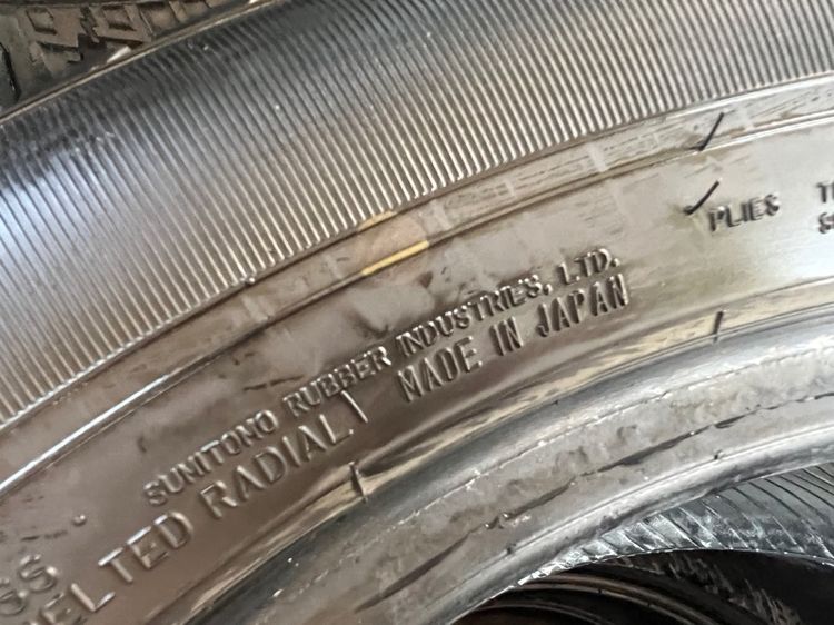 ยาง Dunlop 235 60 17 ปี23 เส้น 700 บาท สภาพดี รูปที่ 8