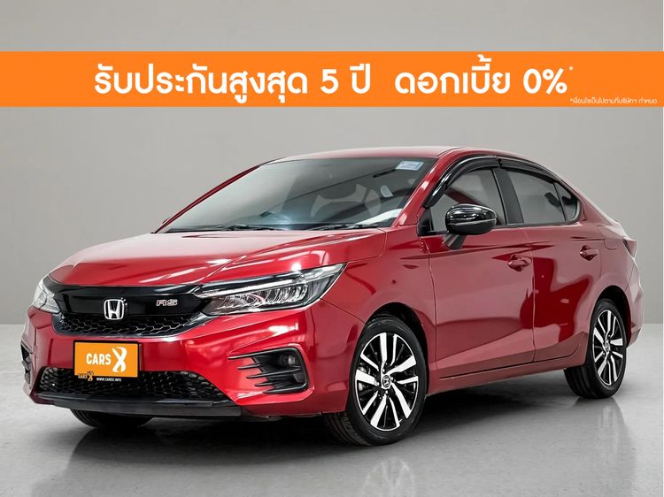 Honda City 2020 1.0 RS Sedan เบนซิน ไม่ติดแก๊ส เกียร์อัตโนมัติ แดง