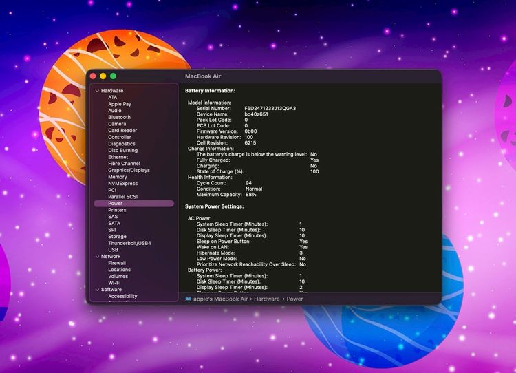MacBook Air 13.6-inch M2 2022 Ram8GB SSD512GB Silver รูปที่ 13